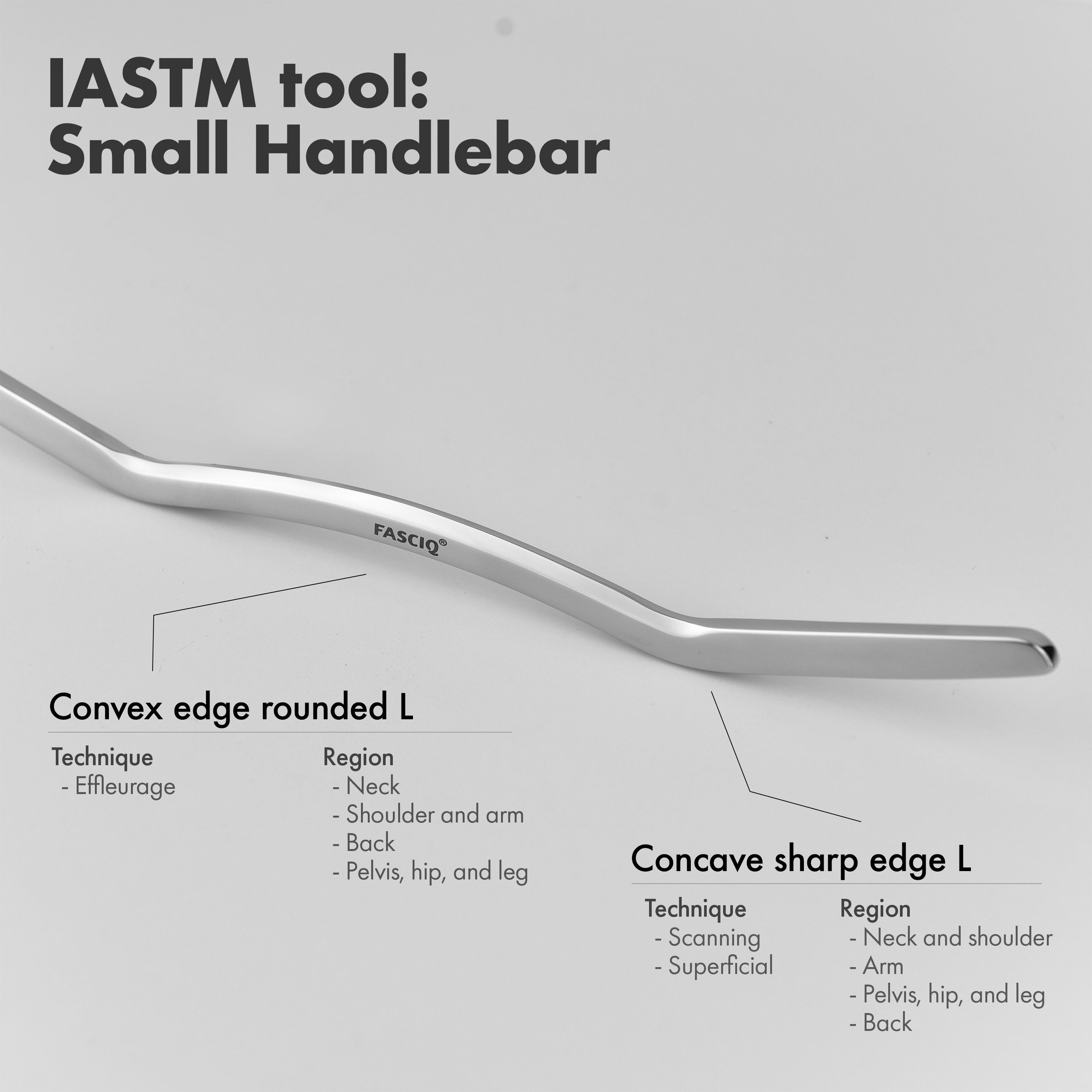 FASCIQ® IASTM Faszien Tool, Small Handlebar