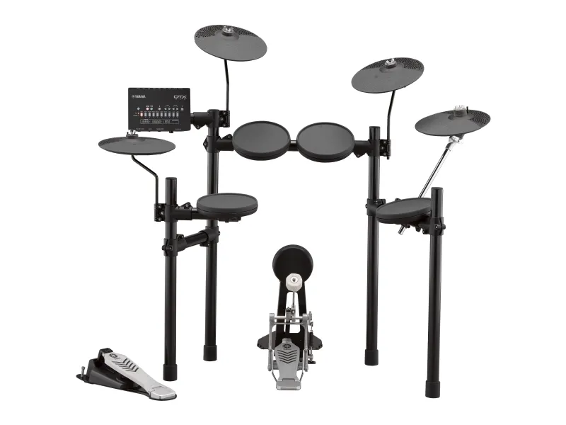 Yamaha DTX432K, Trommesystem, Crash, Hi-hat, Kick, Ride, Lilletromme, Tom, USB Type-B, 5 W, 269 x 39 x 147 mm, 500 g