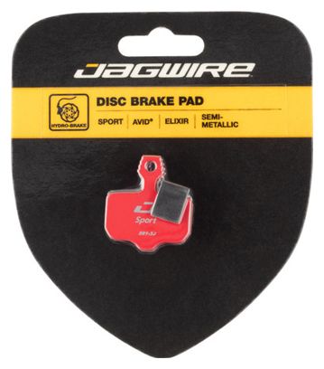 Plaquette de frein Jagwire Sport Semi-Metallic Disc Brake Pad Hayes Sole  MX2  MX3