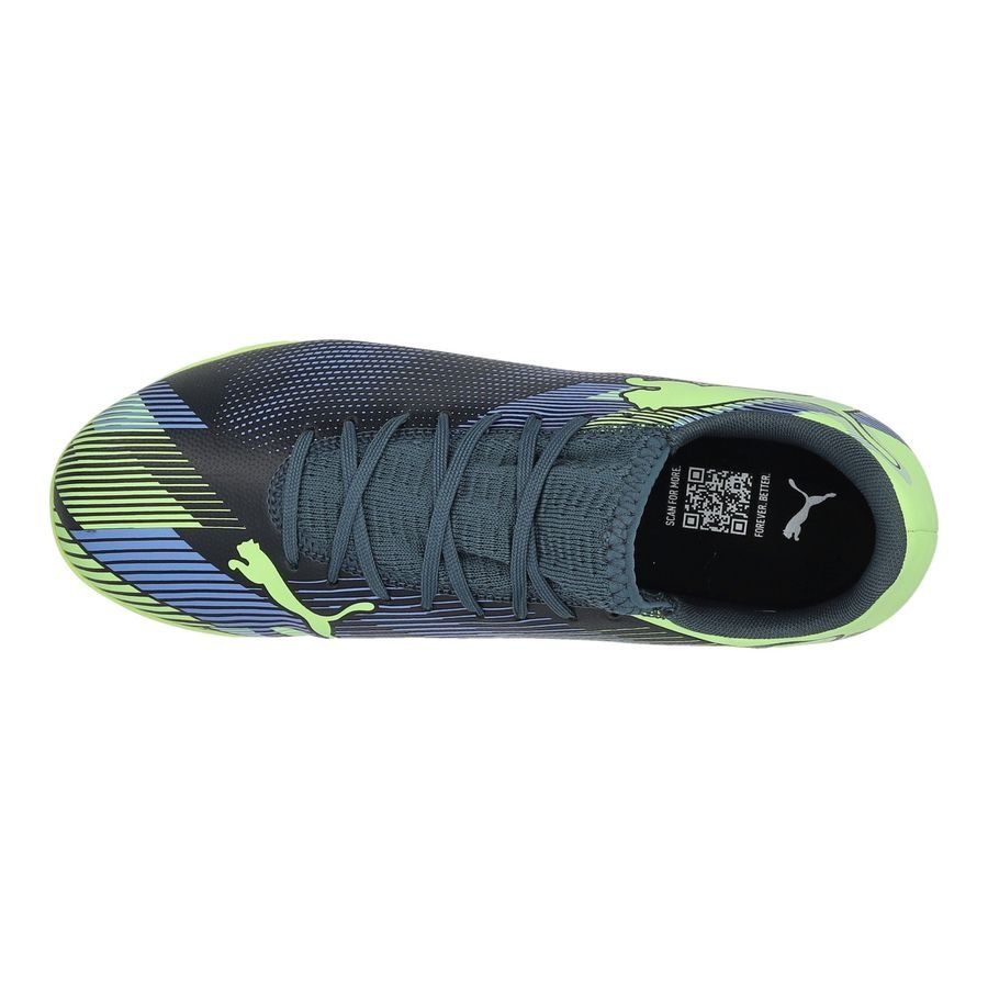 PUMA Future 7 Play IT Lights Out - Gray Skies/Violet/Fizzy Apple/Blanc Enfant