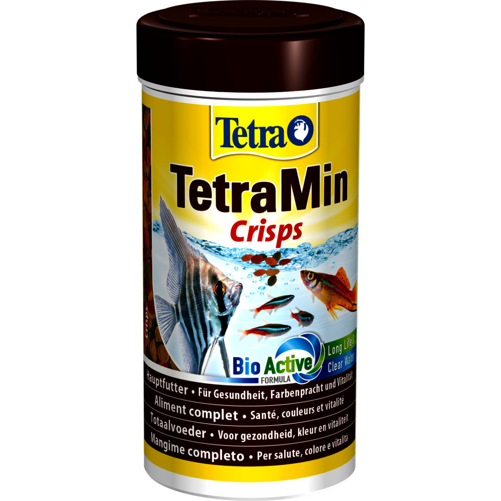 Min crisps aliment complet pour poissons d'ornement 110g/500ml