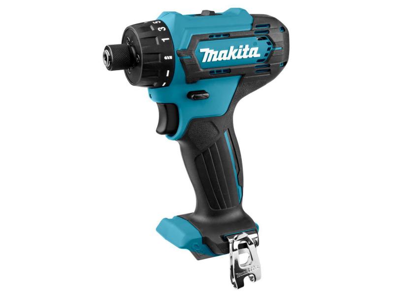Makita Akku-Schrauber DF033DZJ Solo Kompakter und ergonomischer Schrauber 12 V