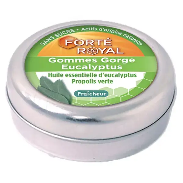 Forté Pharma Forté Royal Goma de Mascar para Garganta com Eucalipto 45g