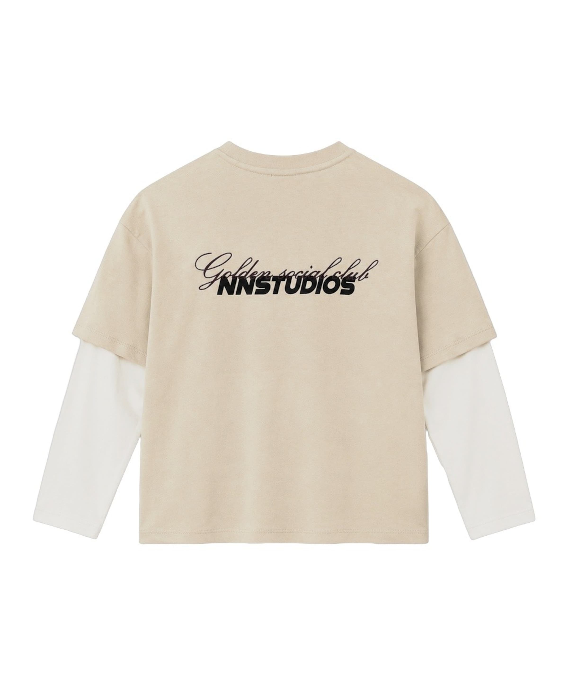 NIK & NIK Jongens longsleeve ecru
