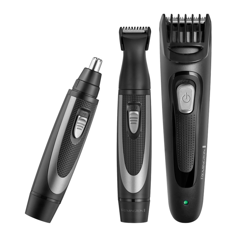 Skjeggtrimmer + nese- og detaljtrimmer 6 deler 1-18 mm 45 min