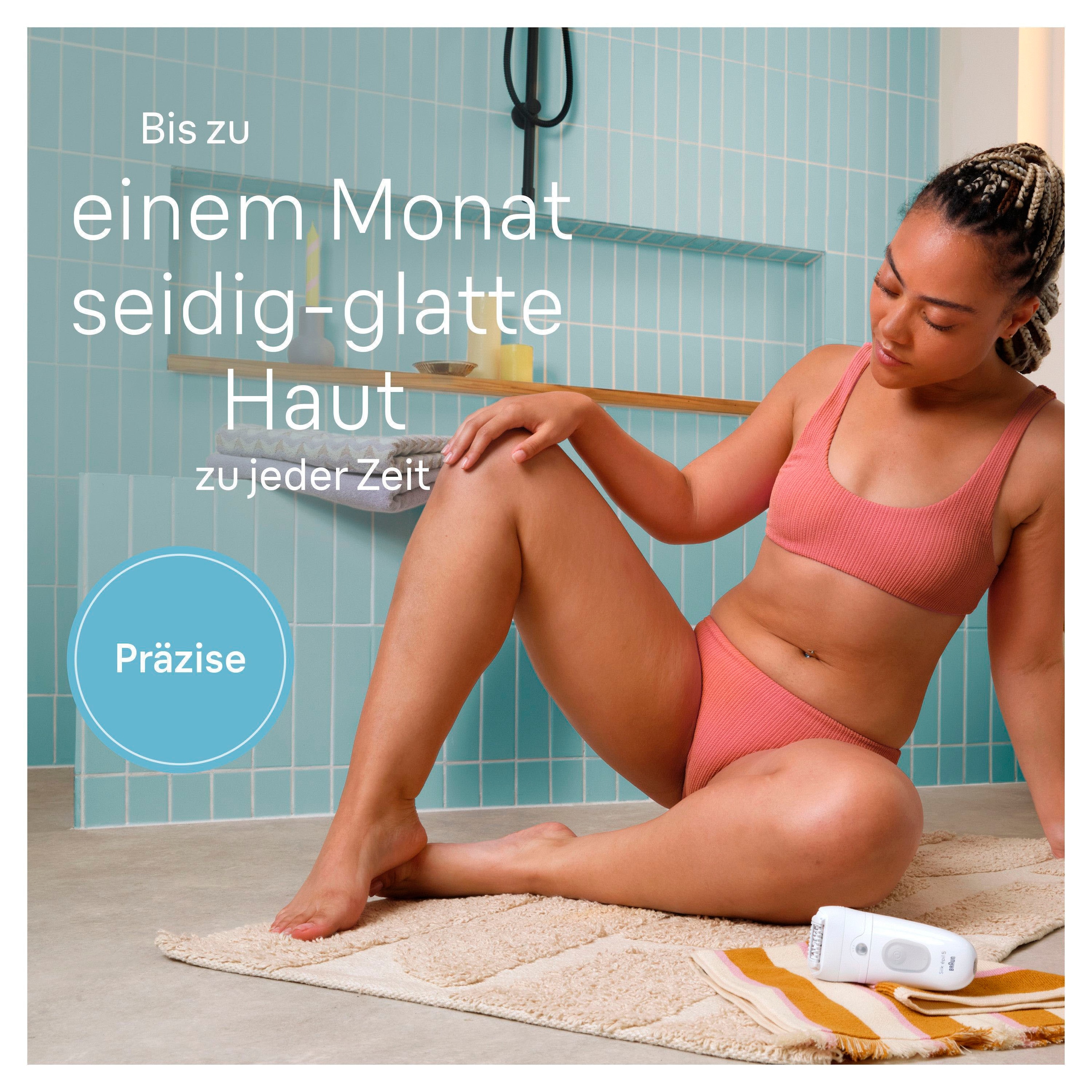 Braun Epilierer »Silk-épil 5 5-011« Wet&Dry, mit Aufbewahrungsbeutel