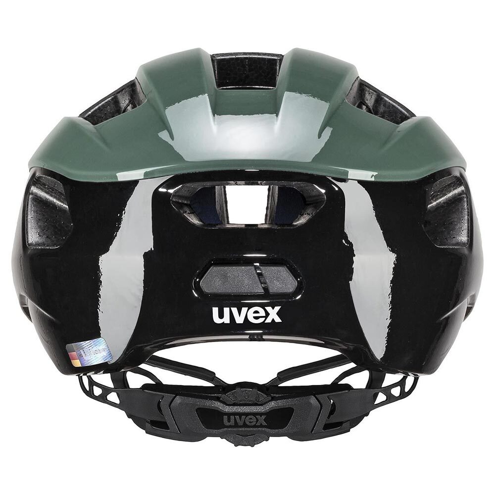 Uvex Rise Race Fietshelm Mosgroen/Zwart