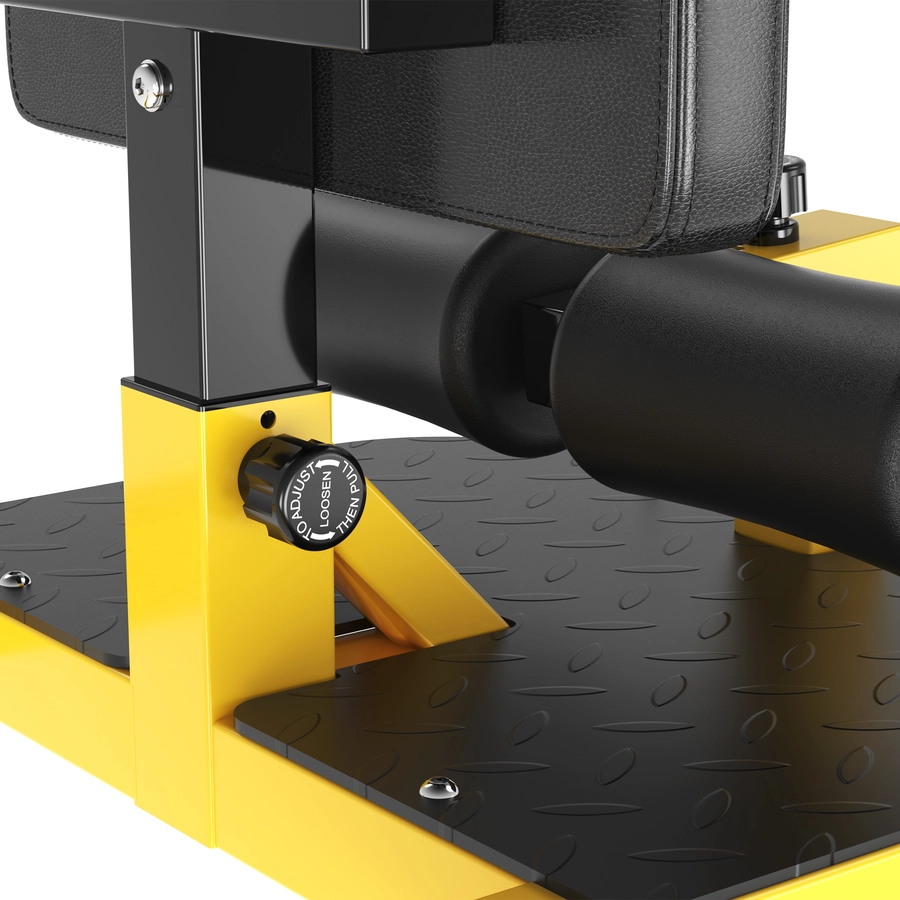 HOMCOM 3-in-1 Trainingsgerät gelb