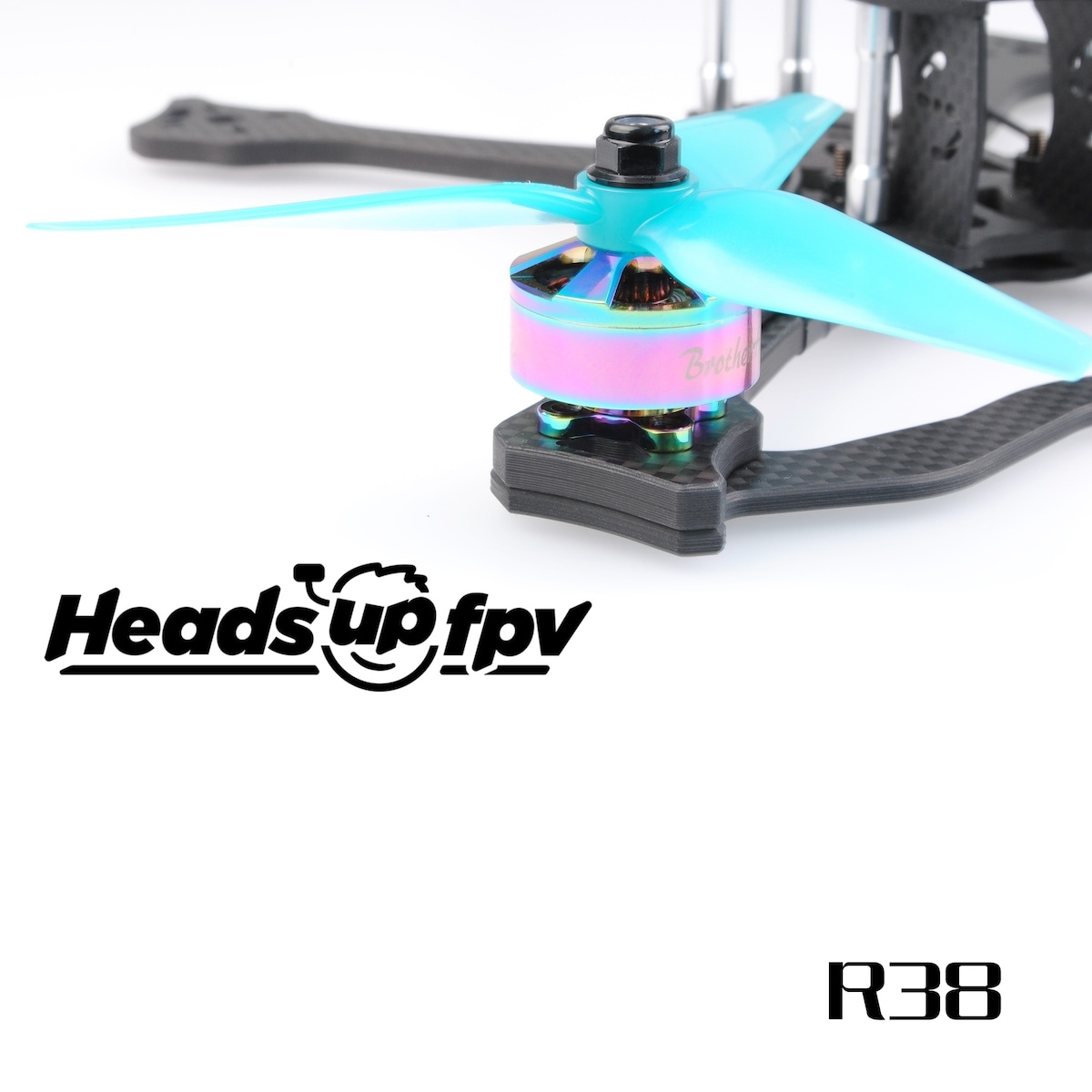 HQ Durable Prop R38 5.1inch Racing Blue