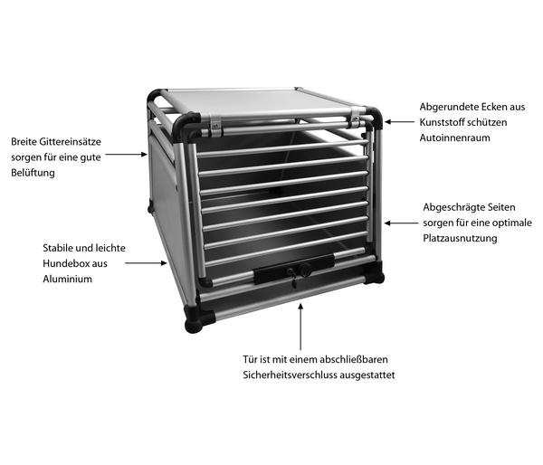 Nobby Hundetransportbox Round Corner