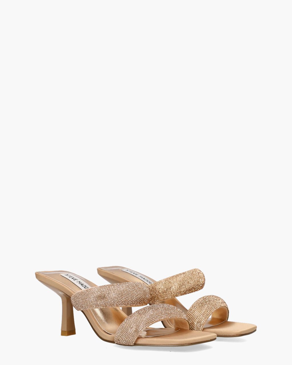 Steve Madden Top-Notch Roségoud Damesslippers
