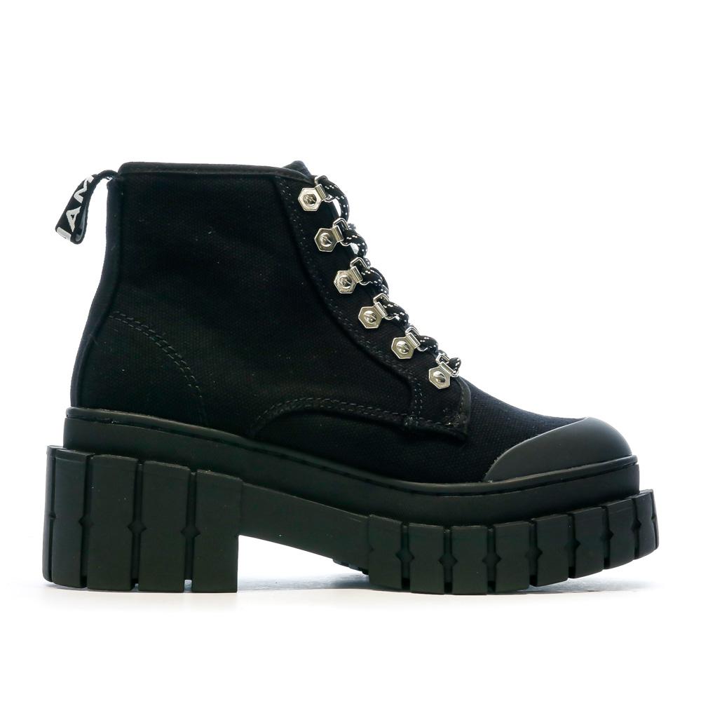 No Name Boots Noir Femme No Name Kross Lows