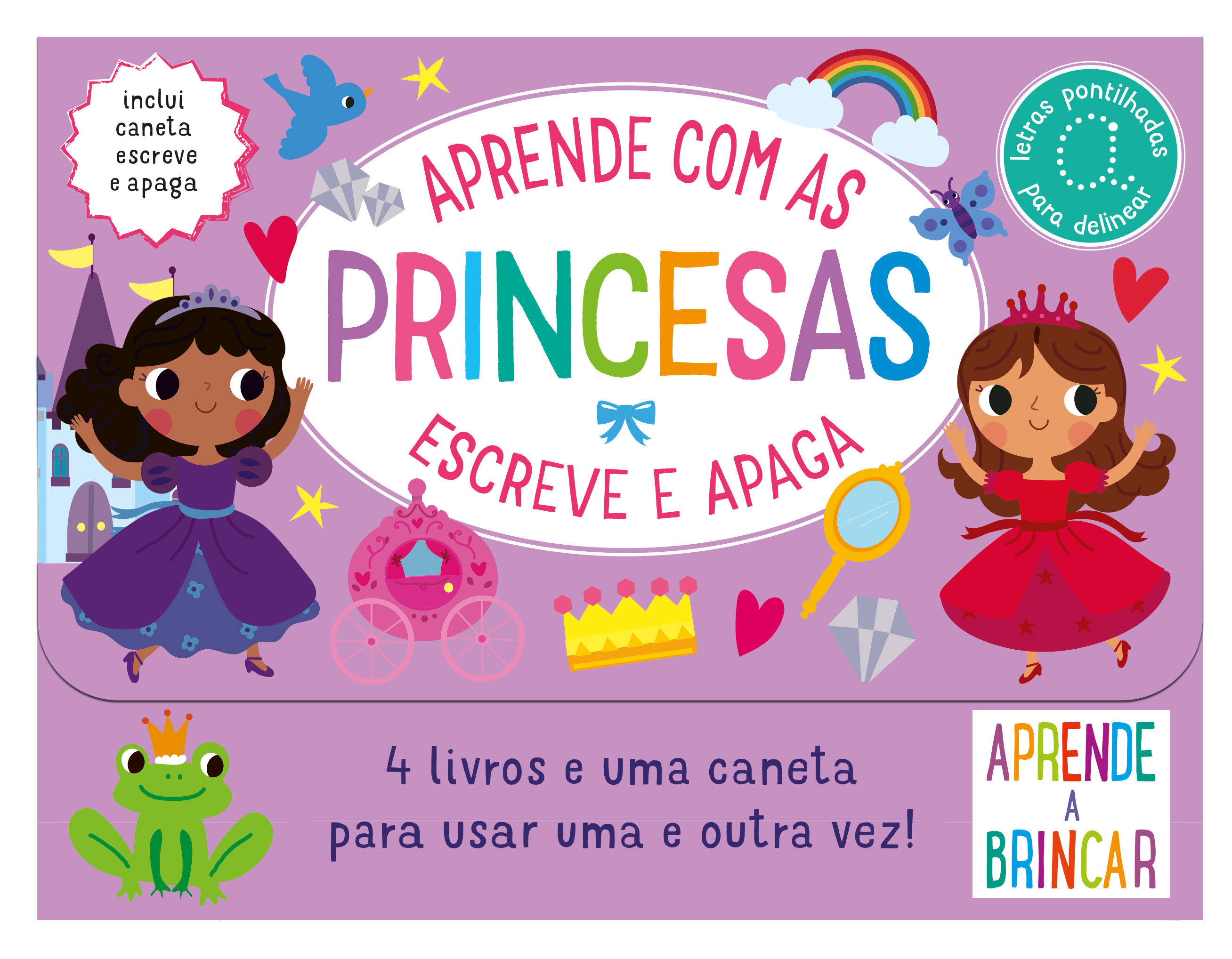 LIVRO APRENDE A BRINCAR COM AS PRINCESAS