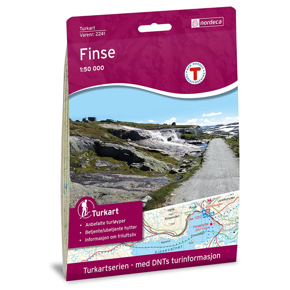 Turkart, Finse<br>Målestokk 1:50 000