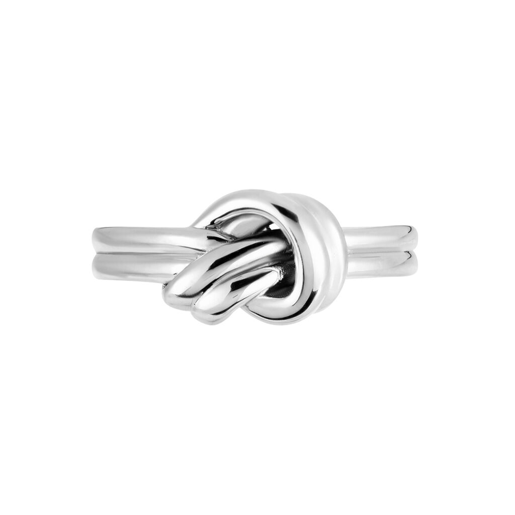 Bague Seasaidh Argent Blanc
