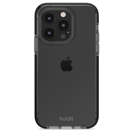 holdit Iphone 14 ProMax Seethru Cover, Sort