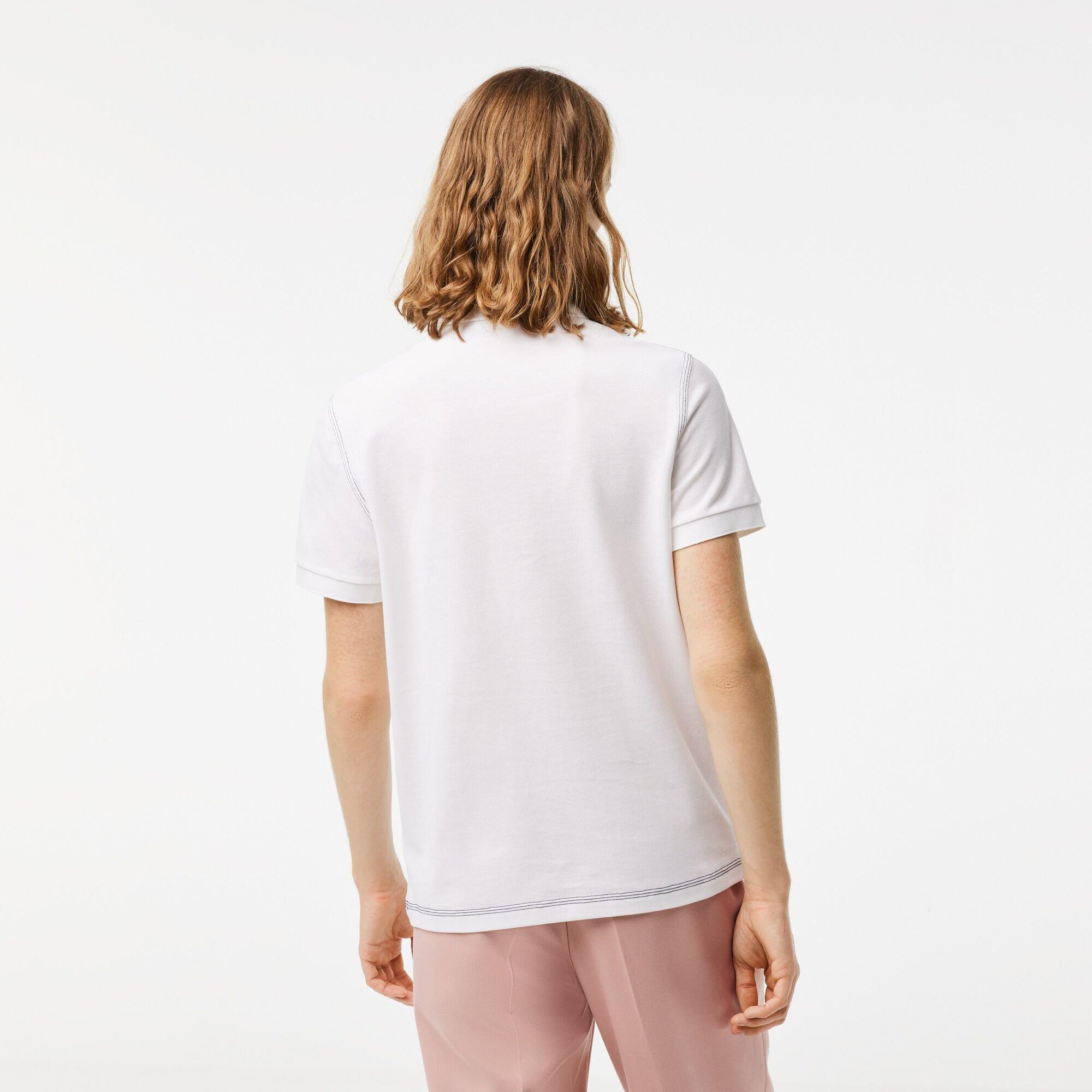 Lacoste Logo Print Polo Shirt