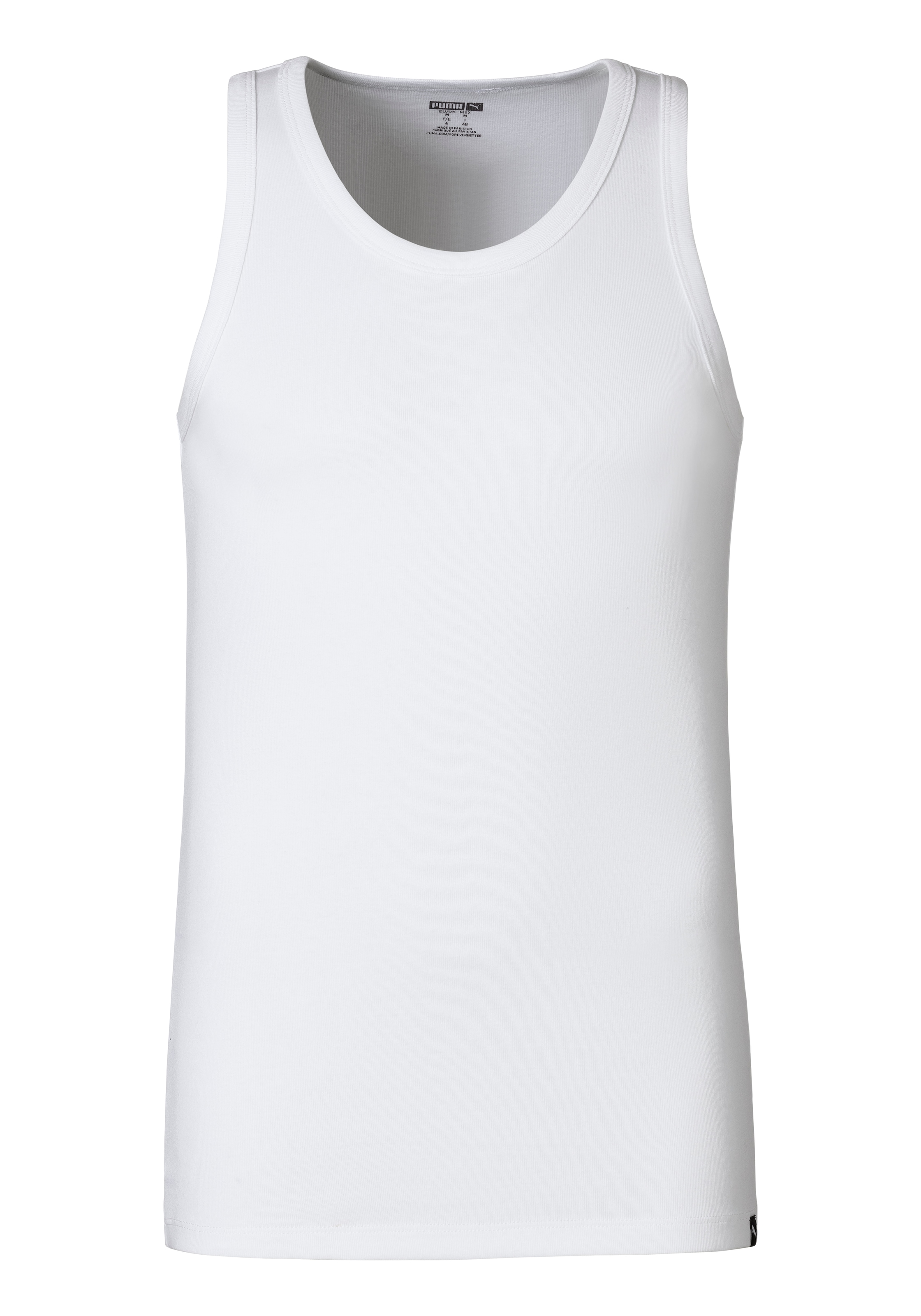 PUMA Tanktop »PUMA BASIC 2P TANK TOP«, 2er Packer Packung, mit Rundhalsausschnitt