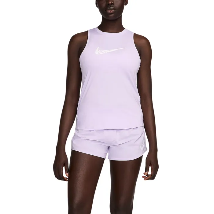 Nike One Graphic Swoosh Tanktop Dames