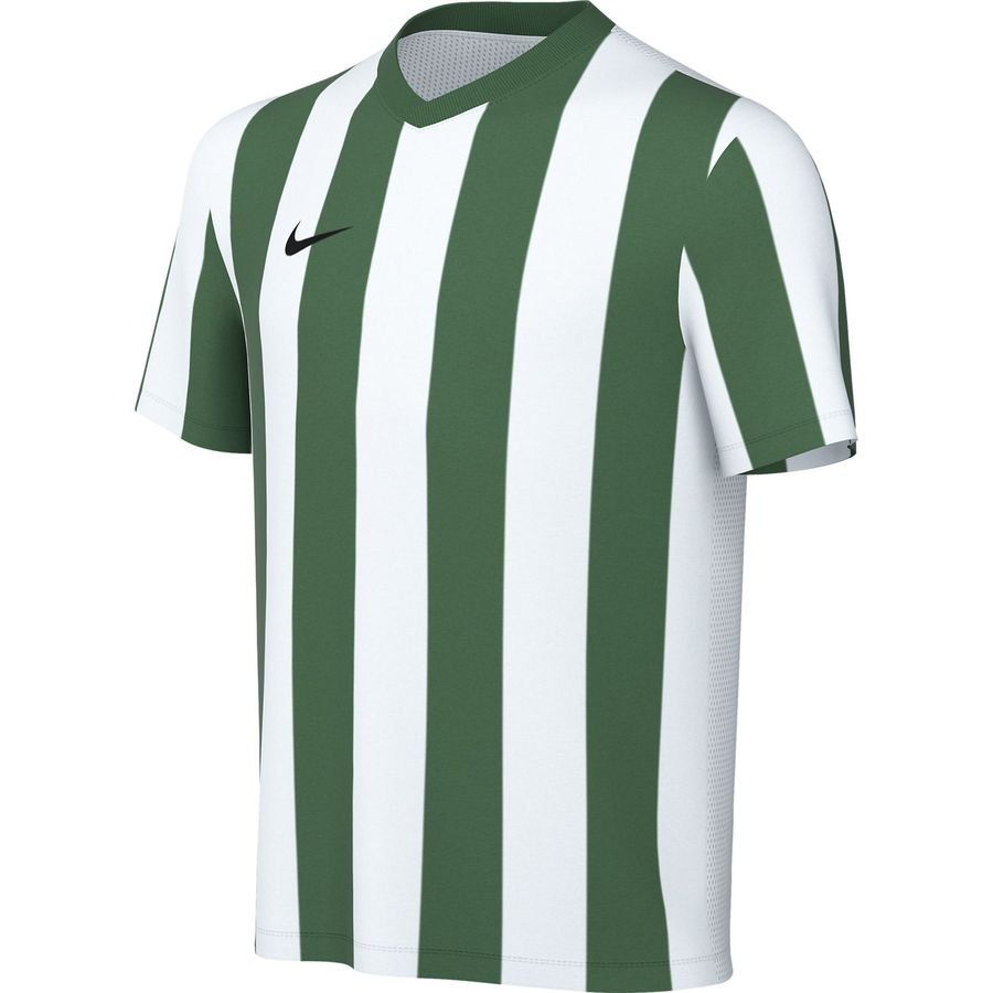 Nike Maillot Dri-FIT Striped Division V - Blanc/Vert/Noir Enfant