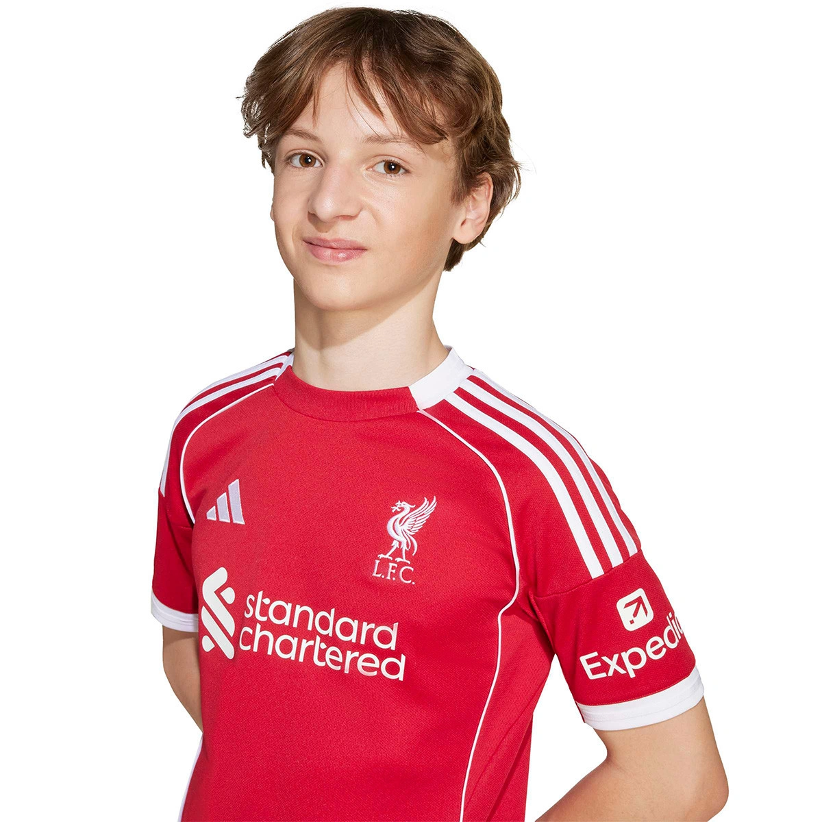 Camisola adidas Liverpool FC Primeiro Equipamento 2025-2026 Criança