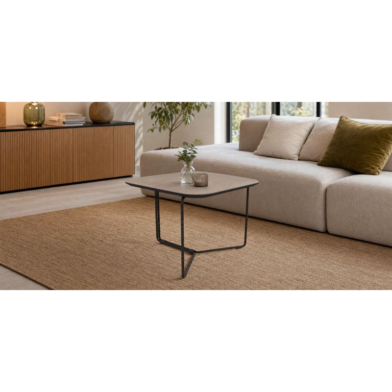 Table basse carrée MADRID L.52 cm