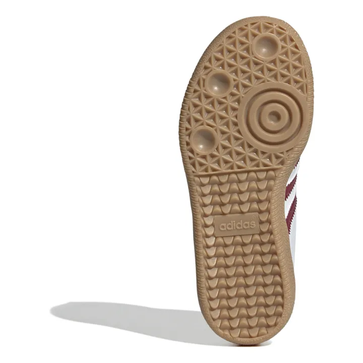 Adidas Baskets Samba Lacets Semelle Gomme | Rouge