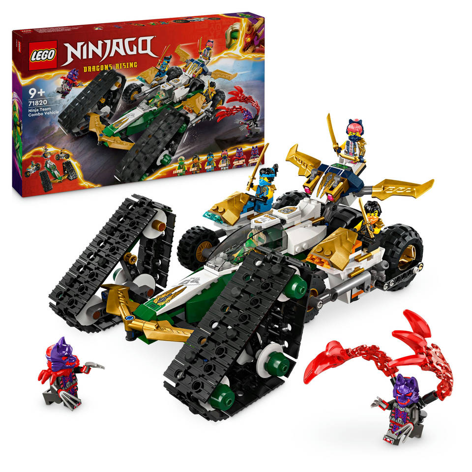 LEGO NINJAGO Ninjateam combivoertuig 71820