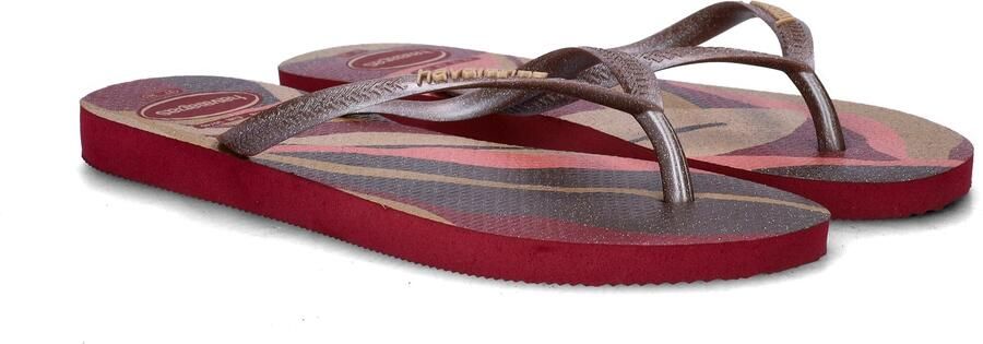 Havaianas Slim Palette Flow Flip Flops Dames Roze- Dames Roze