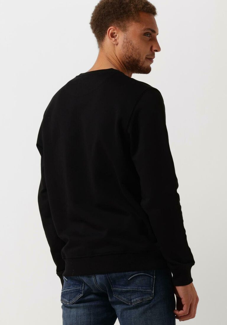 LYLE & SCOTT zwarte lyle & scott trui crew neck sweatshirt