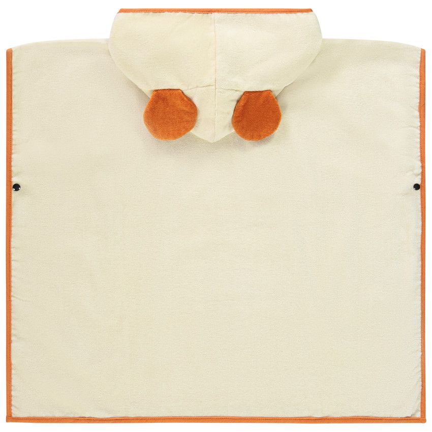 Cape de bain en éponge Mickey Disney pour garçon - Ecru