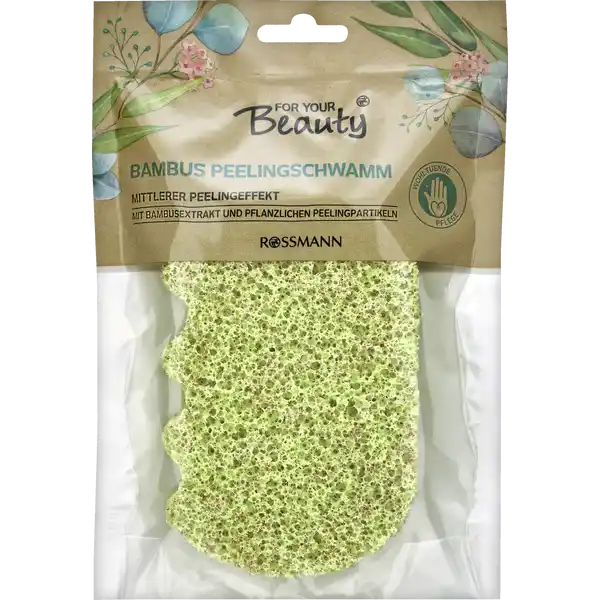 Bambus Peelingschwamm