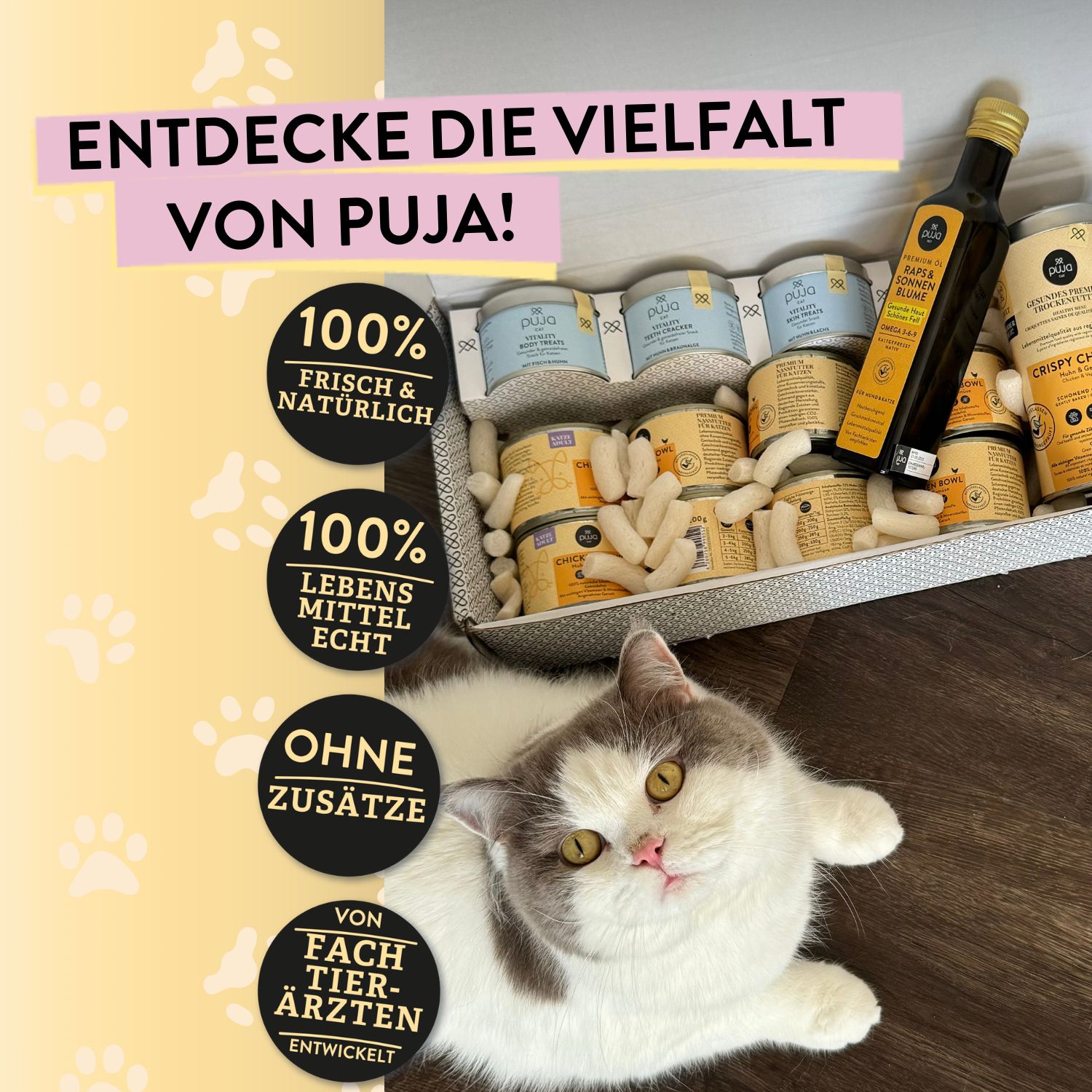 PUJA  Vitality Teeth für Katzen