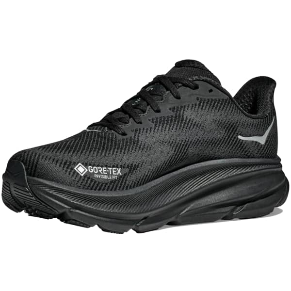 Chaussure running HOKA ONE ONE CLIFTON 9 GORE-TEX W BLACK/BLACK