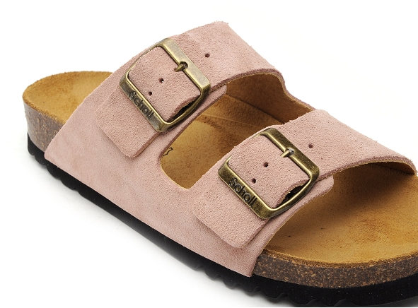 Scholl mules et sabots plats femme josephine 3050 rose