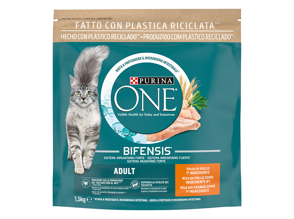 RAÇÃO PARA GATO PURINA ONE COM FRANGO 1.5KG