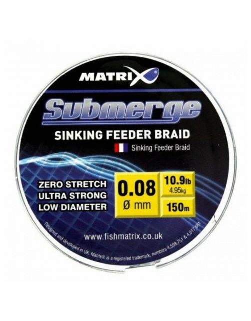 Matrix Submerge Braid 0.08mm - Gevlochten lijn - 150 m