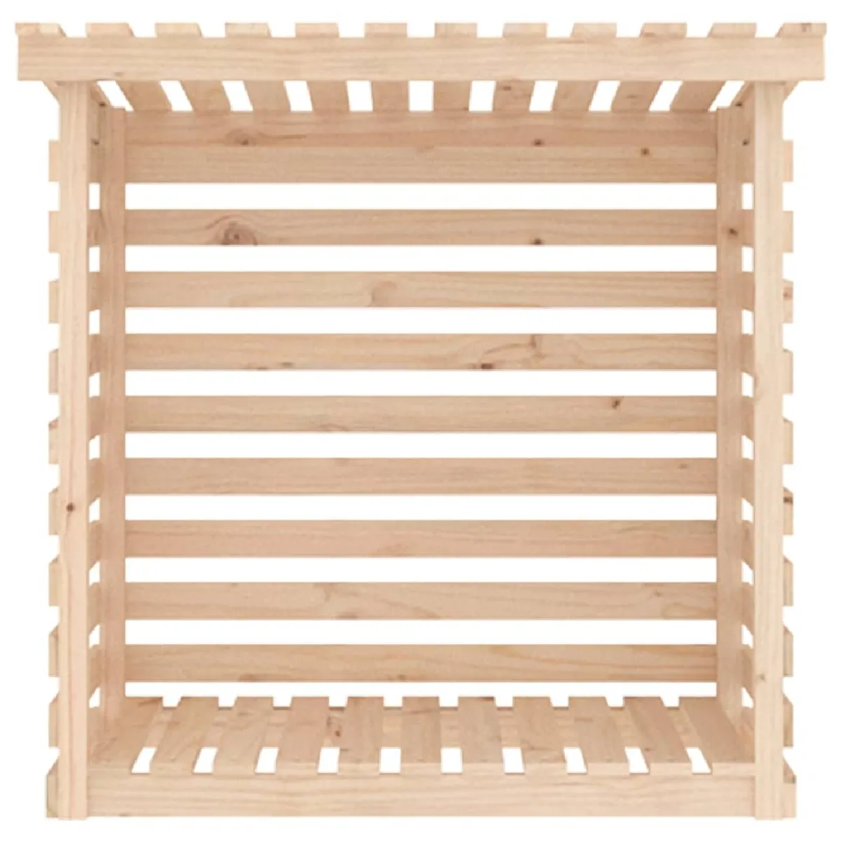 VidaXL Support à Bûches Bois de Pin
