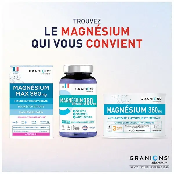 Granions Magnésio Marinho 60 cápsulas