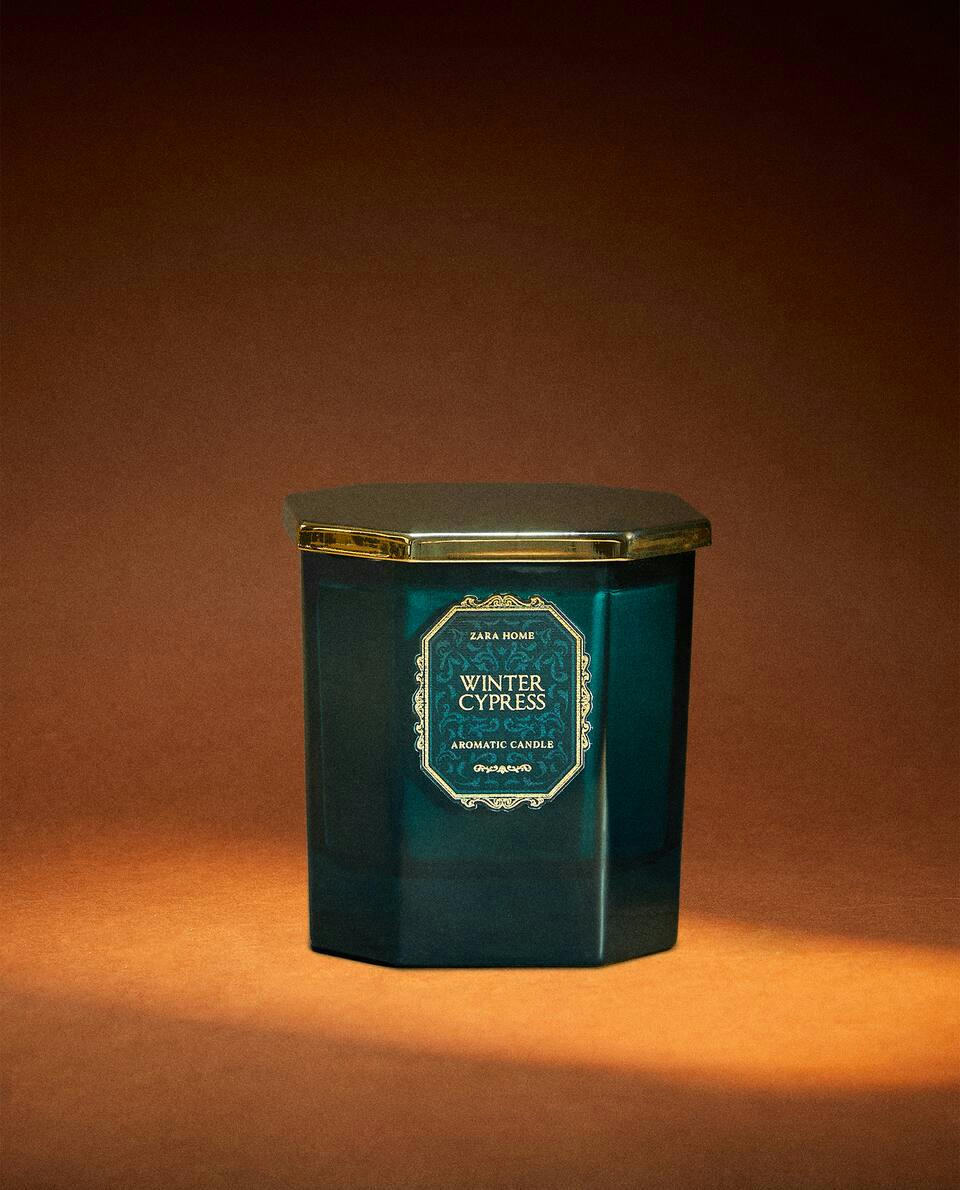 VELA AROMÁTICA DE CIPRESTE DE INVERNO