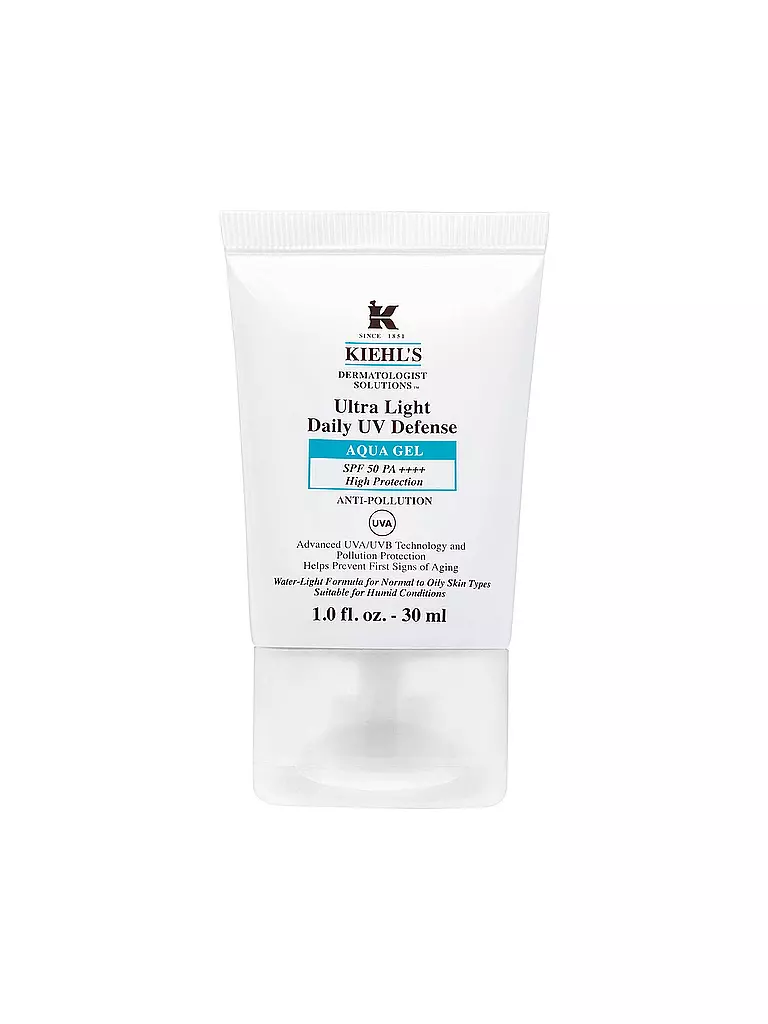 KIEHL'S Sonnenpflege - Ultra Light Daily UV Defense Aqua Gel SPF50  30ml beige