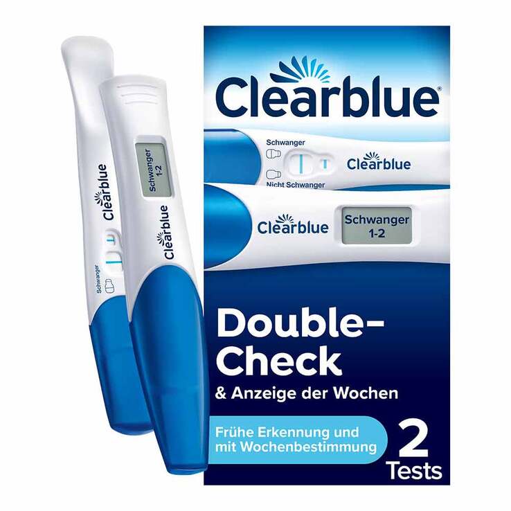 Clearblue Schwangerschaftstest Kombipack Urin, 2 St