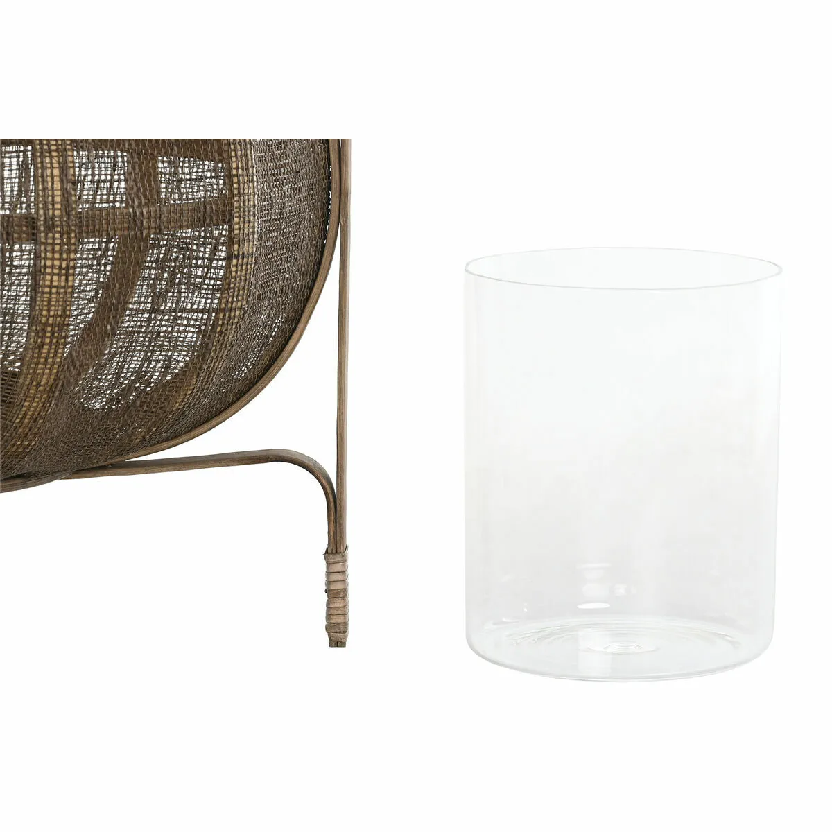DKD Home Decor Bougeoir - Naturel Marron