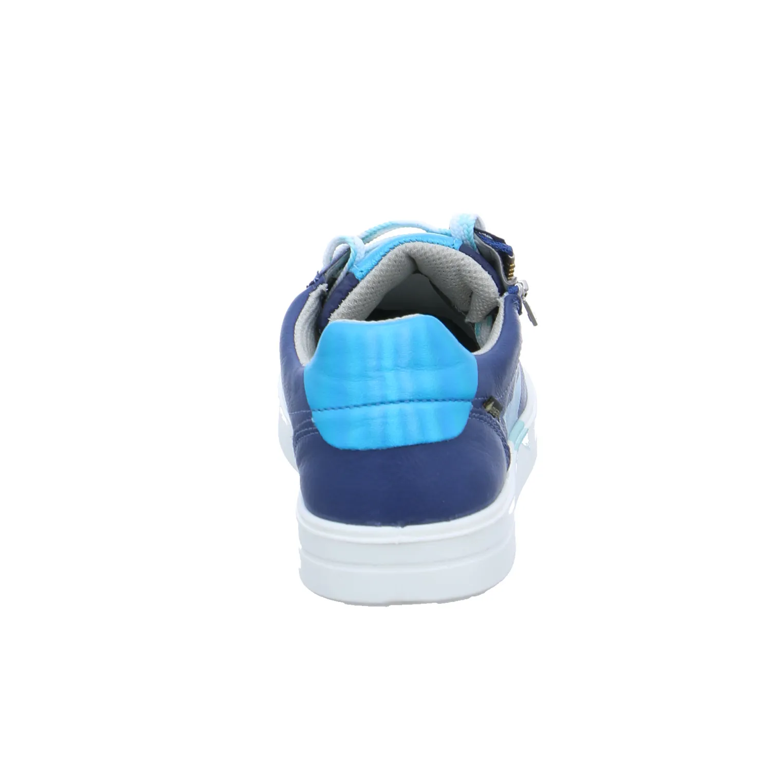 SUPERFIT Mädchen-Halbschuh Binder Blau Textil  Sneaker