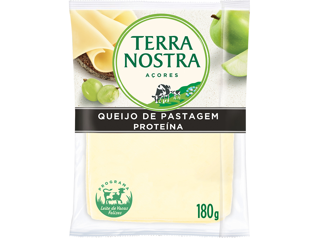 QUEIJO TERRA NOSTRA PROTEÍNA FATIAS 180G