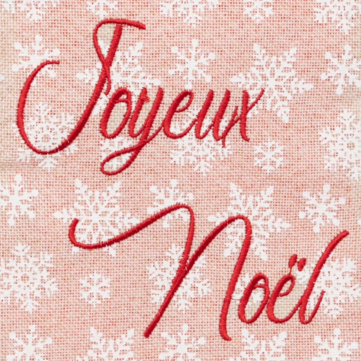 Chaussette de Noël (H45 cm) Joyeux Noël