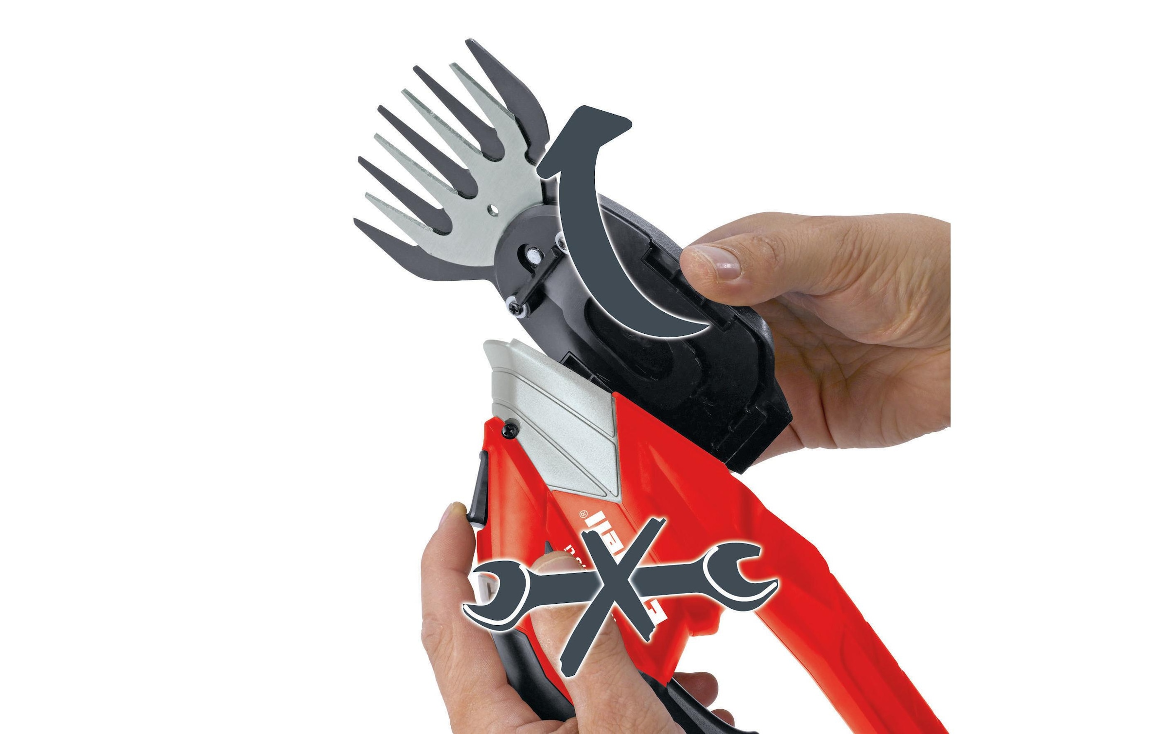 Einhell Akku-Gras- und Strauchscherenset »Einhell Akku-Gras-/Strauchschere GE-CG 7.2 Li Kit« ()