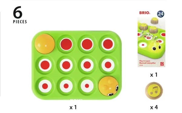 BRIO 30189 Musikalsk larve