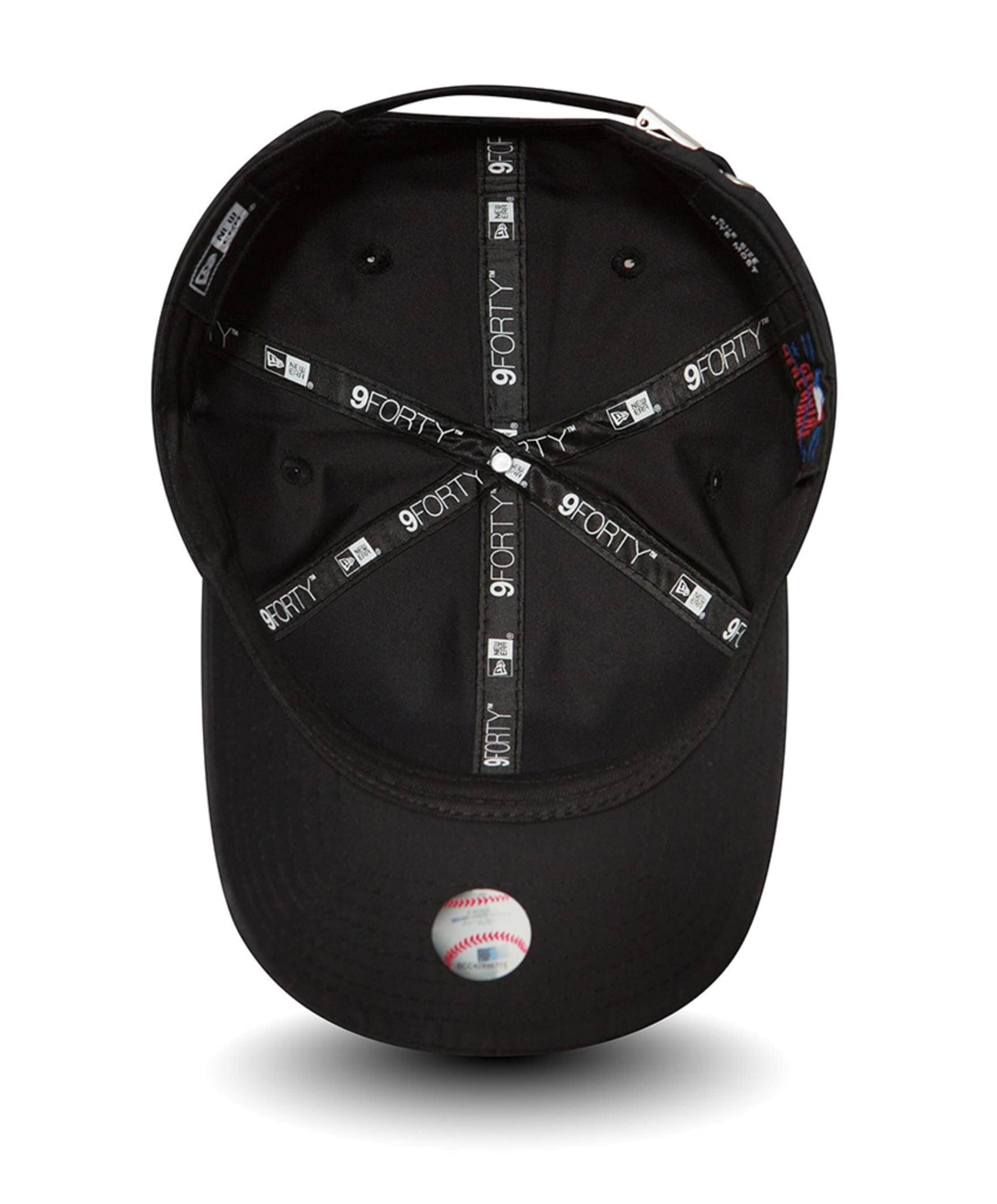 New Era Uniseks cap zwart