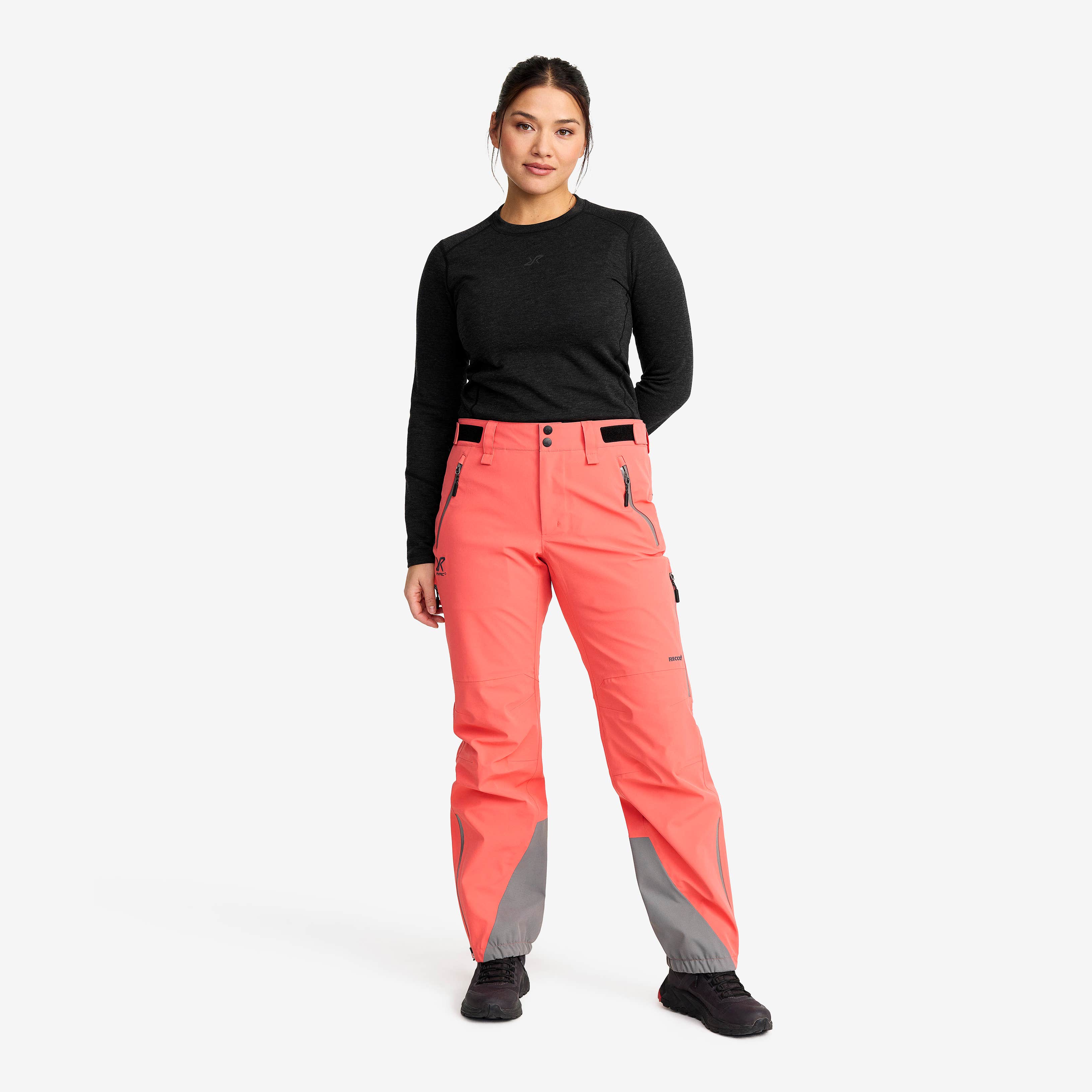 Cyclone 3L Shell Pants Dame Porcelain Rose